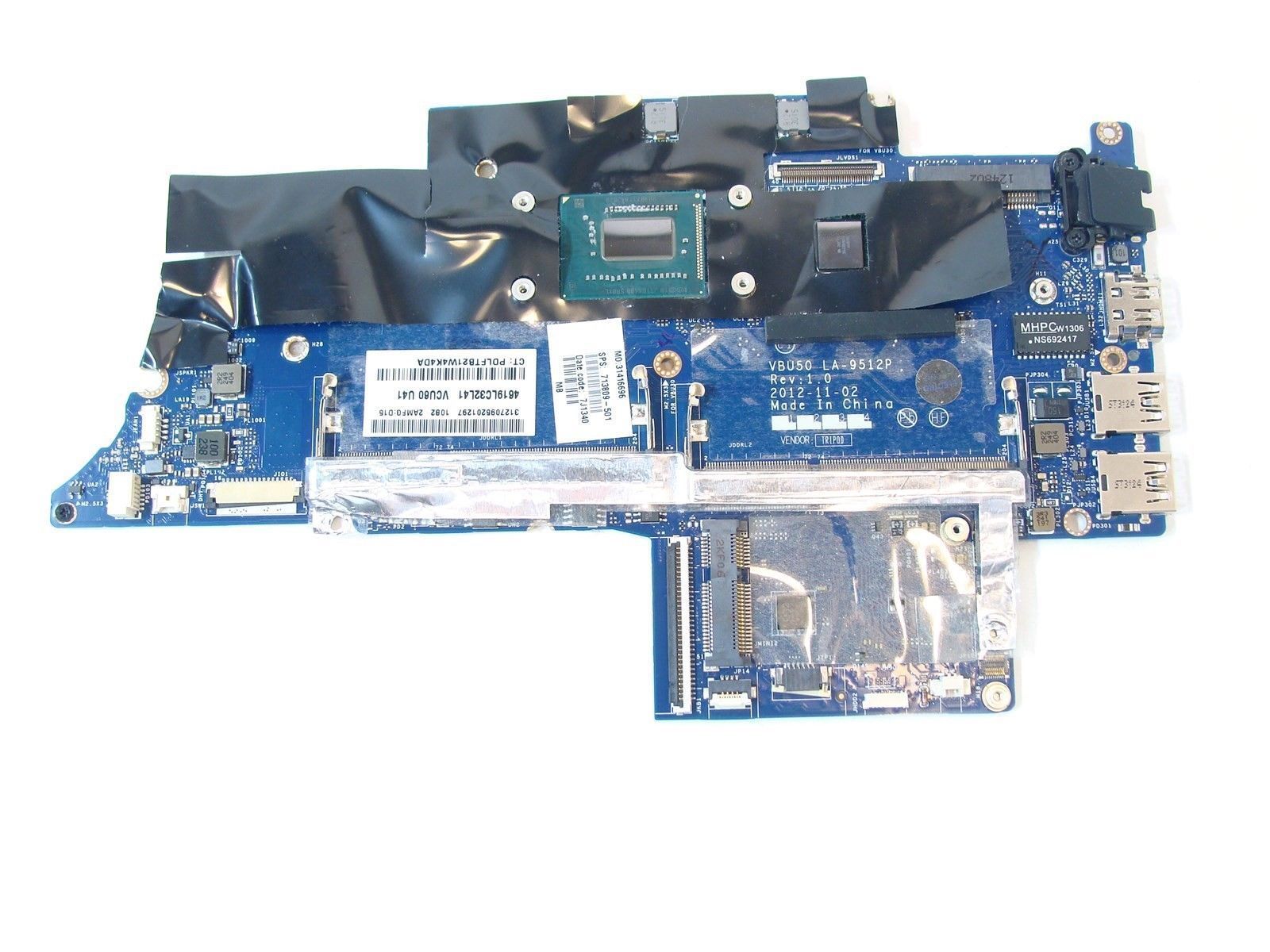 HP 713809-501 VBU50 LA-9512P Mainboard FOR HP Envy 4-1202EA Laptop Motherboard